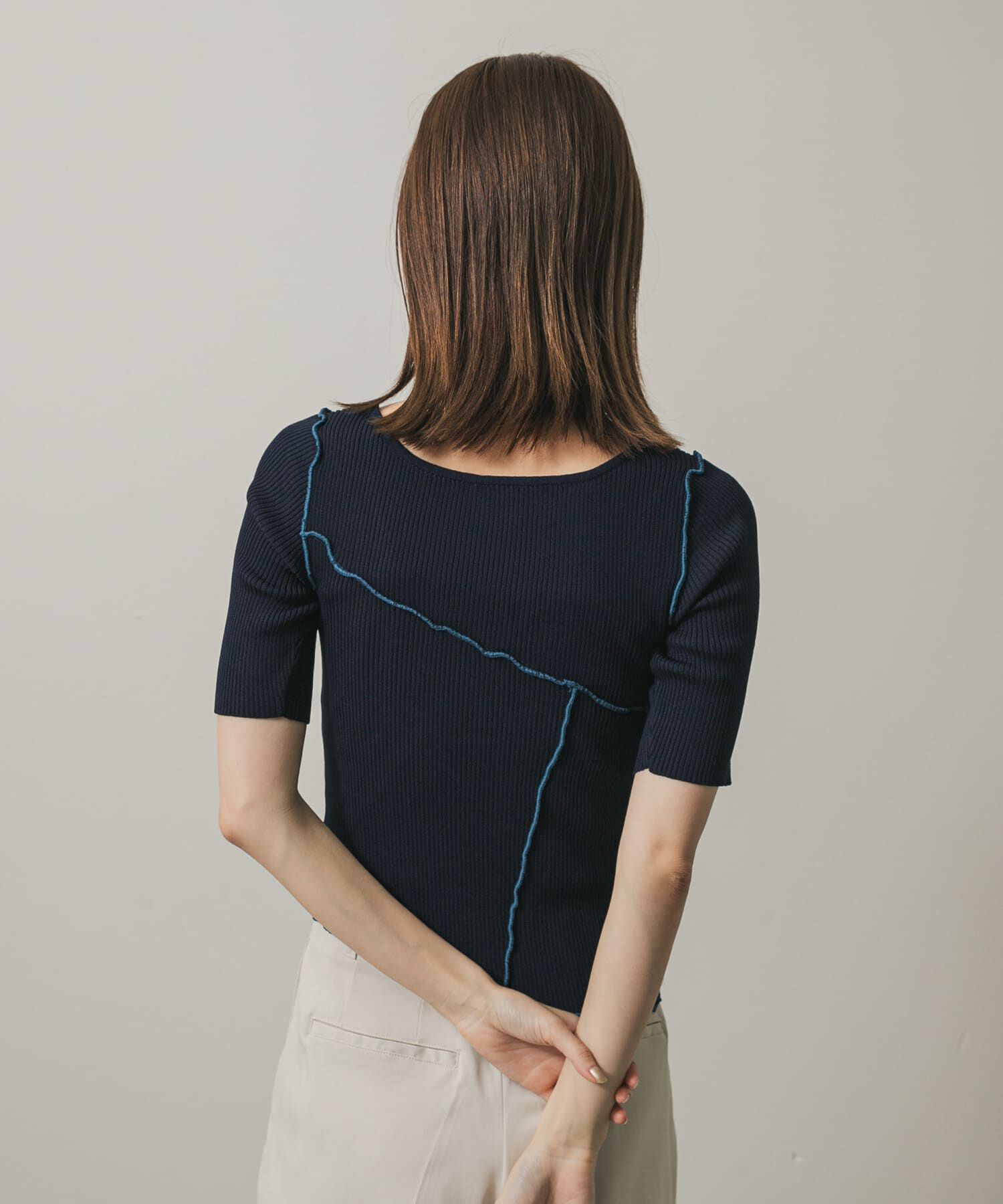 SENSE OF PLACE by URBAN RESEARCH「アシメメローセーター」|ニット・セーター|