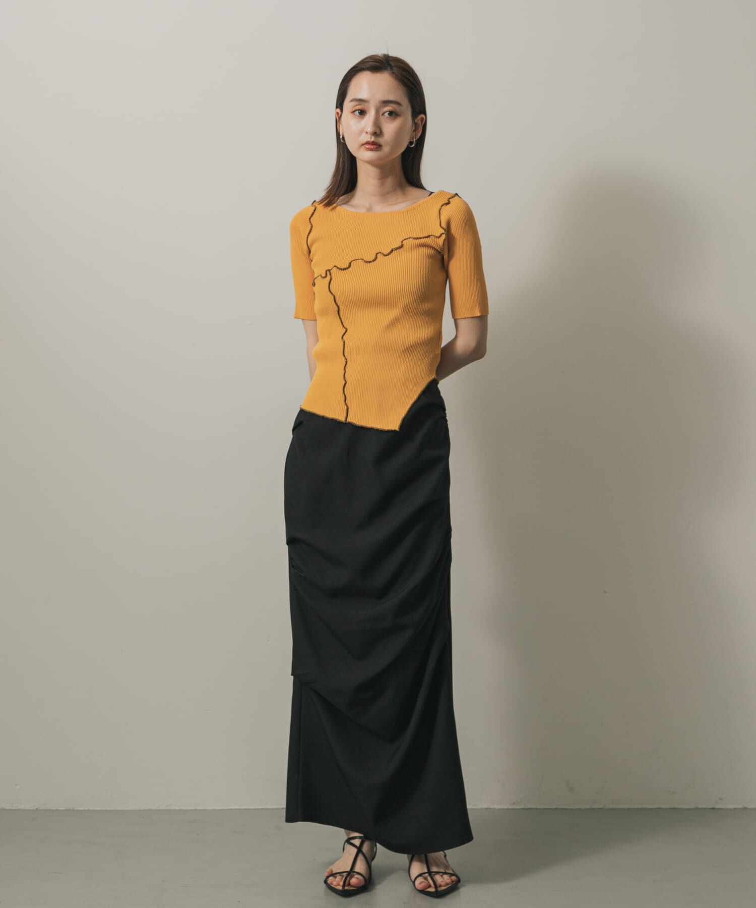 SENSE OF PLACE by URBAN RESEARCH「アシメメローセーター」|ニット・セーター|