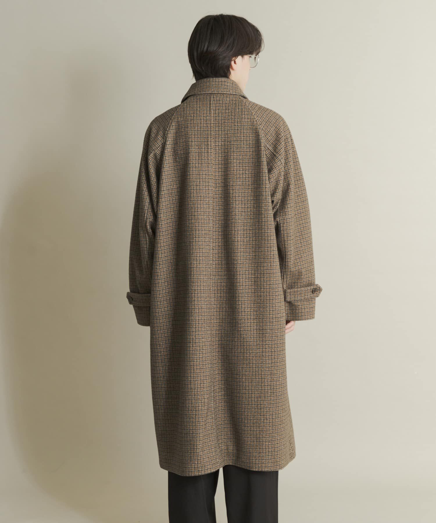 SENSE OF PLACE by URBAN RESEARCH「『ユニセックス』バルマカーンルーズコート」|ノーカラーコート|