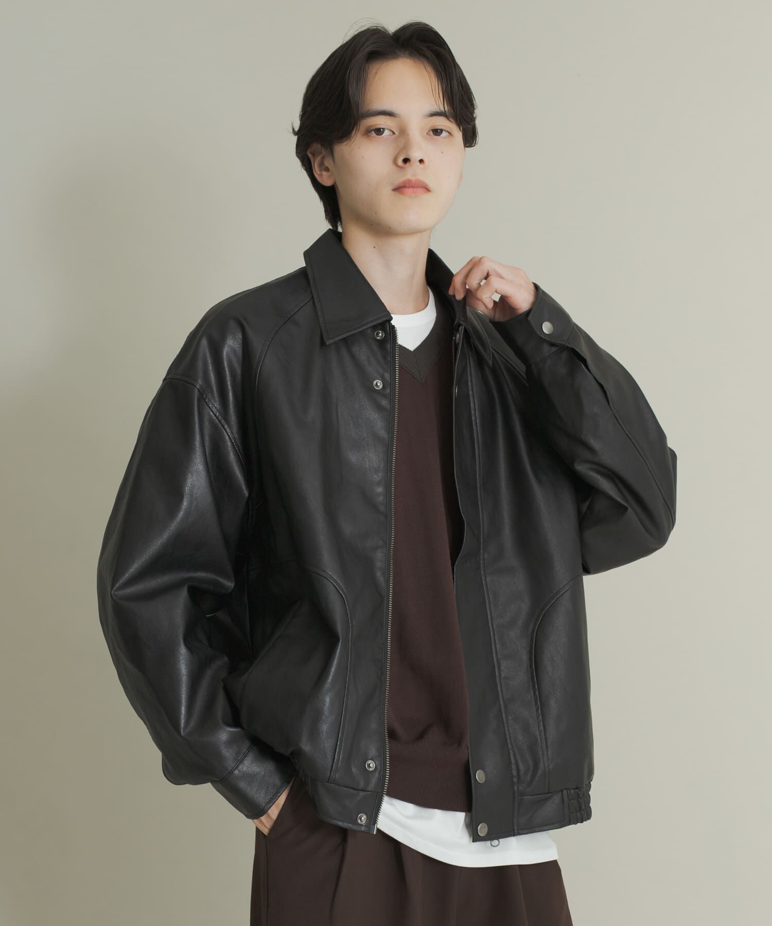 SENSE OF PLACE by URBAN RESEARCH「FLブルゾン」|ブルゾン・スタジャン|