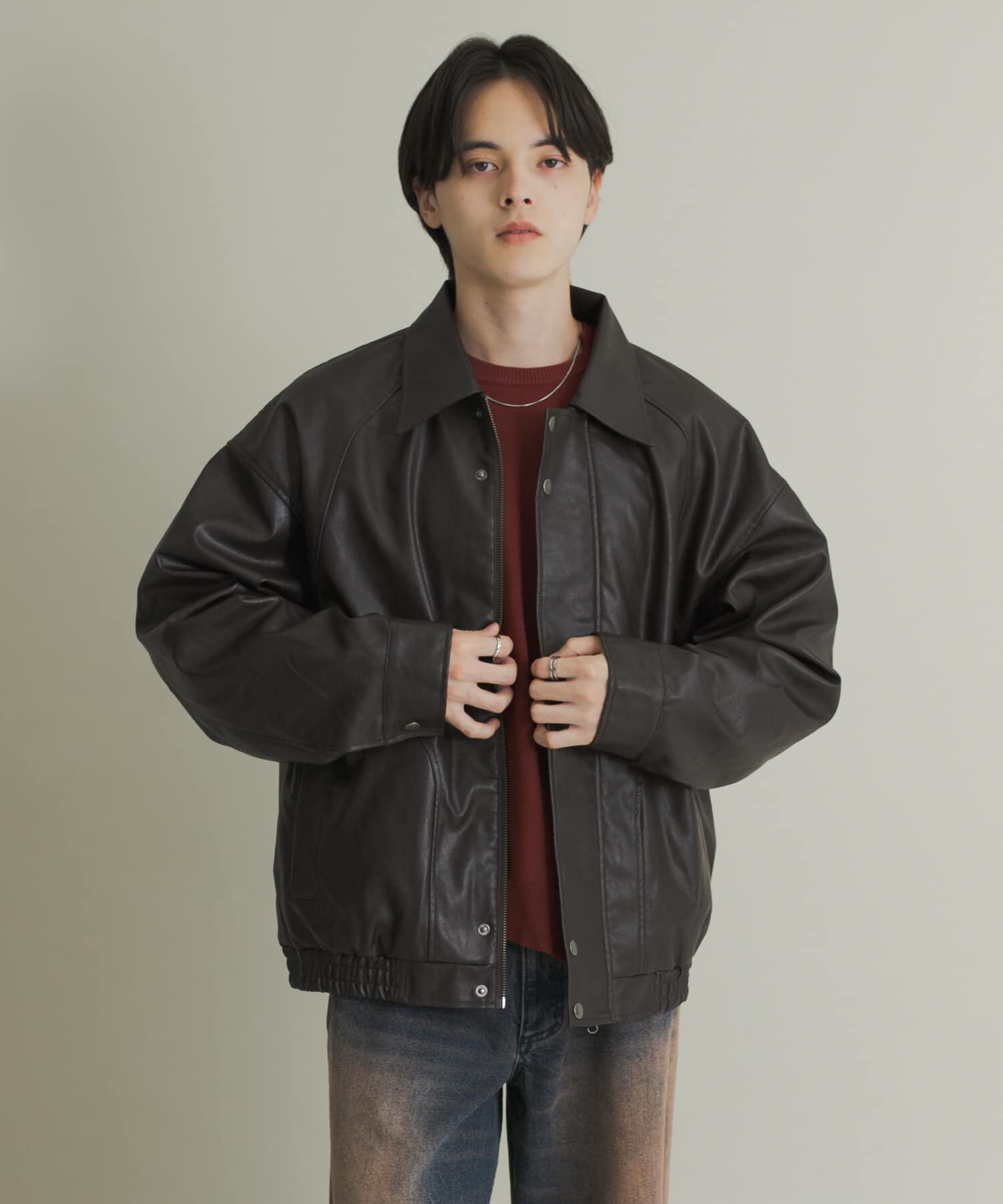 SENSE OF PLACE by URBAN RESEARCH「FLブルゾン」|ブルゾン・スタジャン|