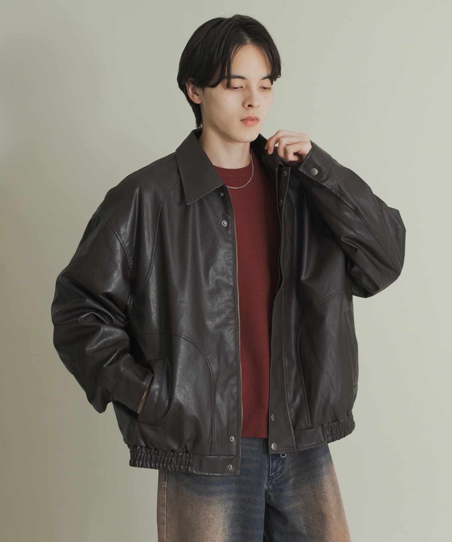 SENSE OF PLACE by URBAN RESEARCH「FLブルゾン」|ブルゾン・スタジャン|