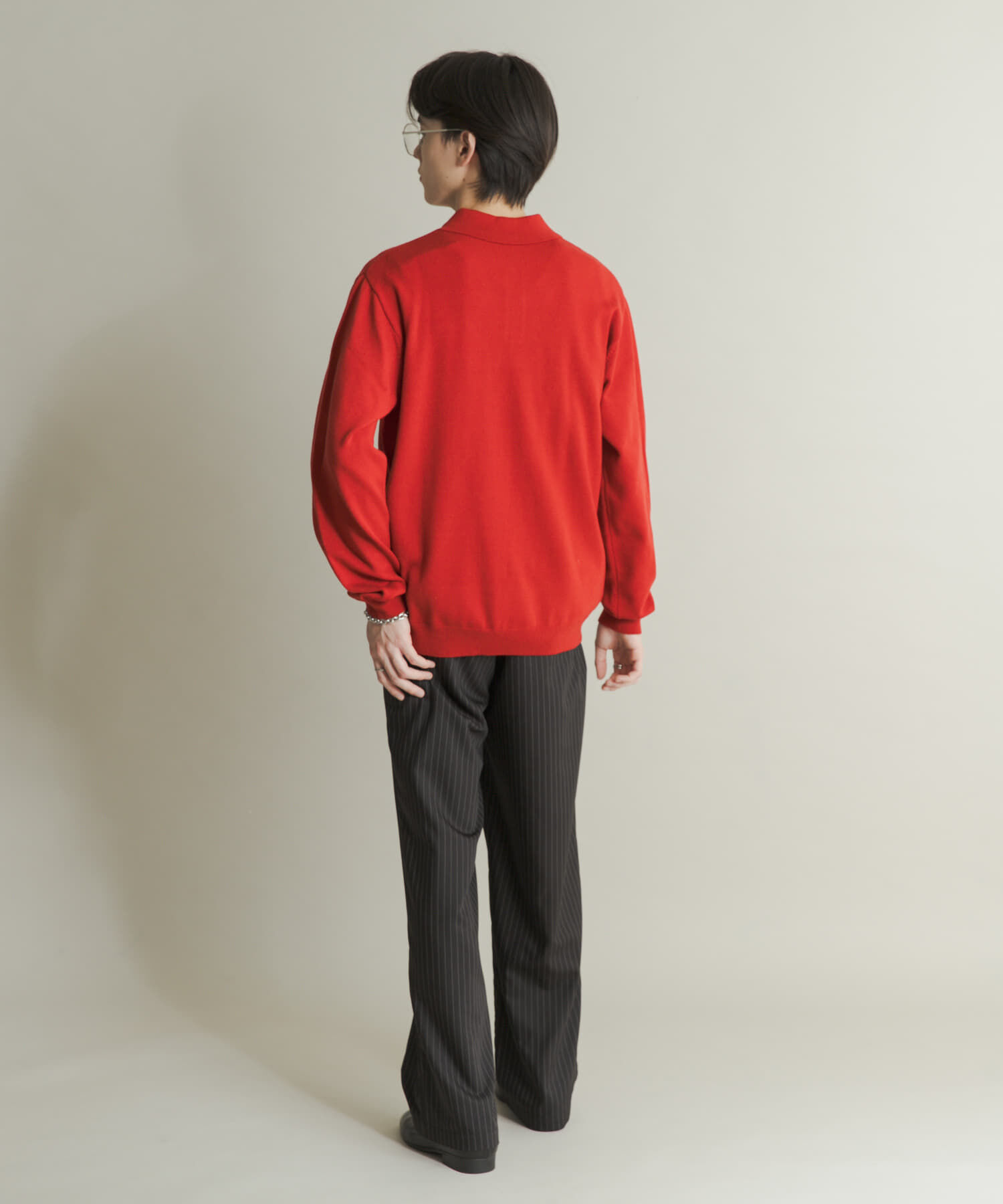 SENSE OF PLACE by URBAN RESEARCH「『一部WEB限定カラー』『洗濯可/毛玉防止』ストレッチニットポロシャツ」|ニット・セーター|