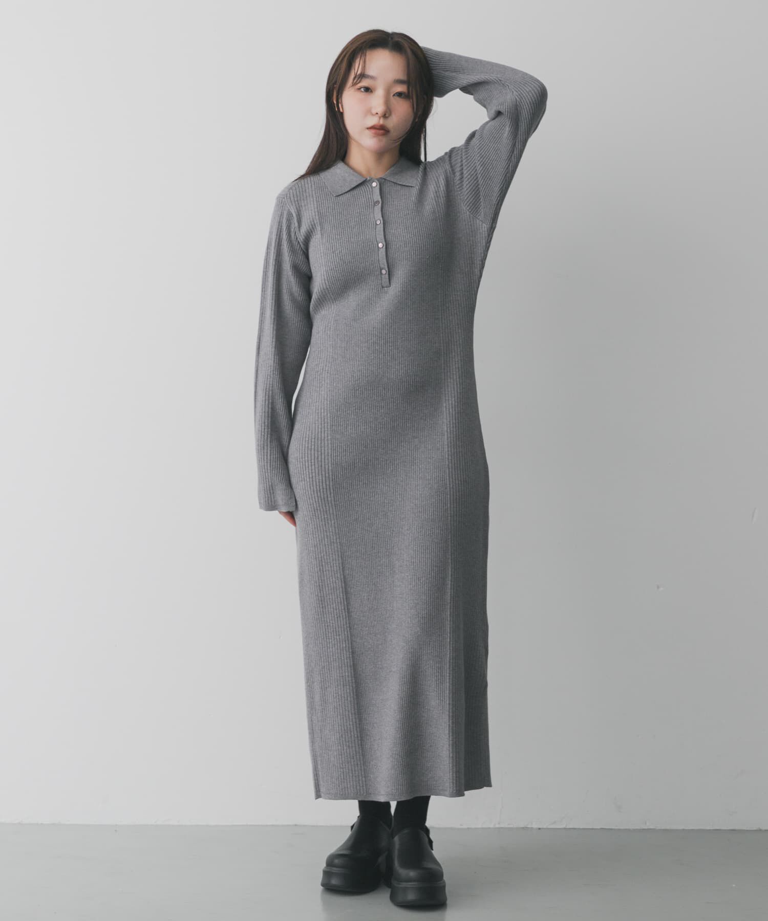 SENSE OF PLACE by URBAN RESEARCH「エリツキリブニットワンピース」|ワンピース|