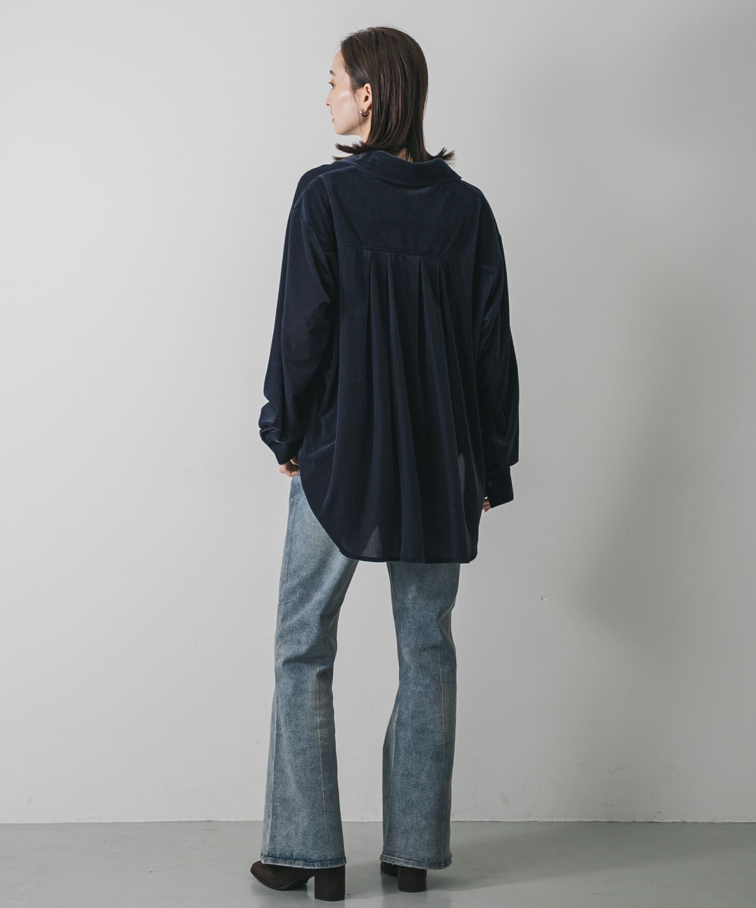 SENSE OF PLACE by URBAN RESEARCH「マルチコードツキベロアシャツ」|シャツ・ブラウス|