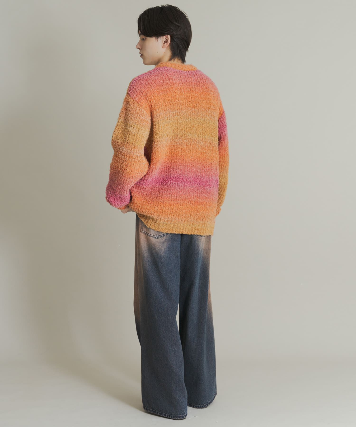 SENSE OF PLACE by URBAN RESEARCH「『ユニセックス』ブークレグラデーションニット」|ニット・セーター|