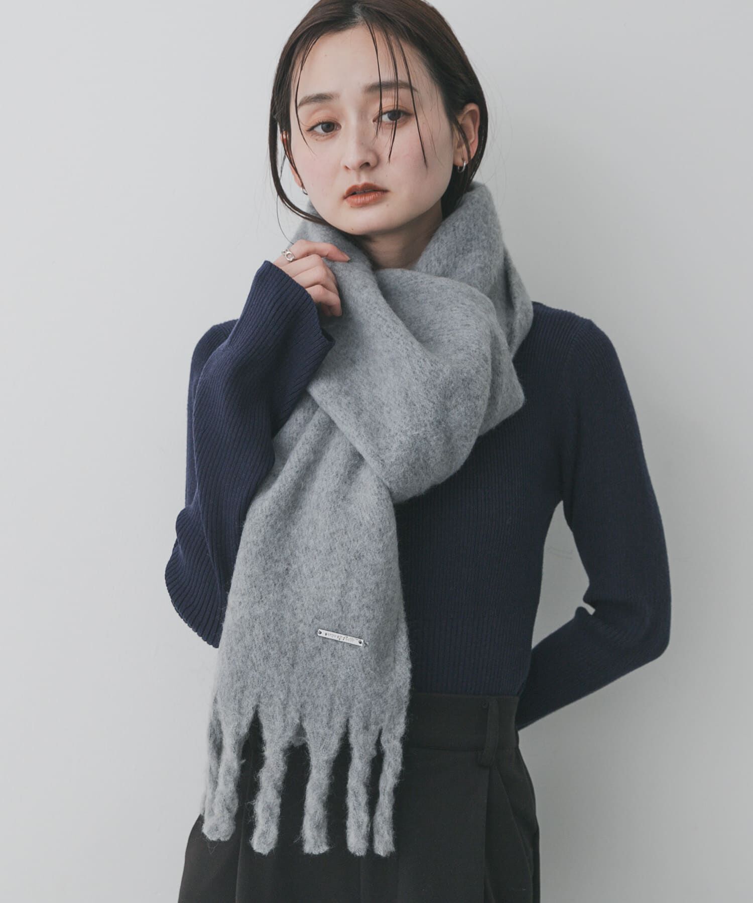 SENSE OF PLACE by URBAN RESEARCH「モヘアライクストール」|マフラー|