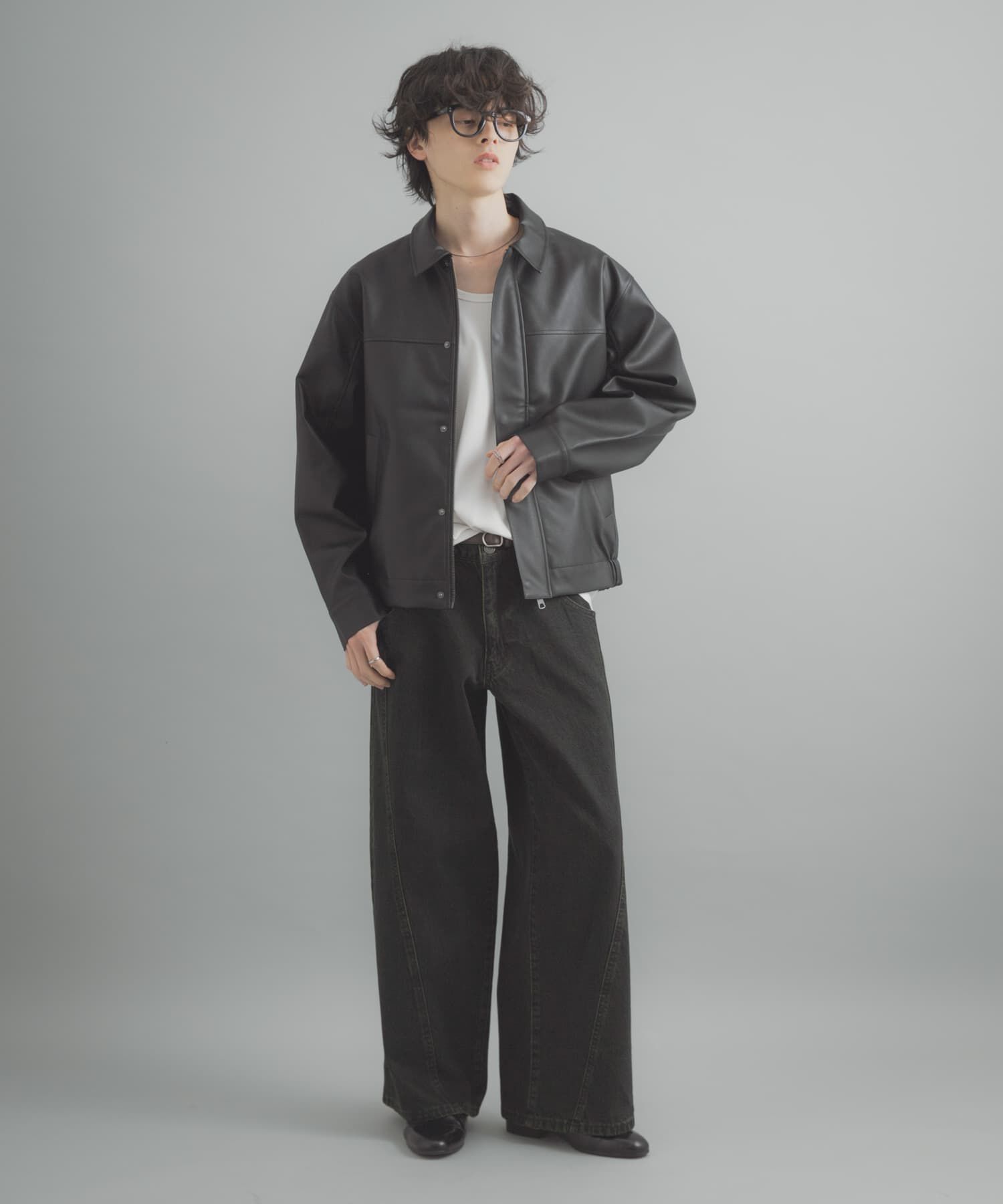 SENSE OF PLACE by URBAN RESEARCH「FLジップブルゾン」|ブルゾン・スタジャン|