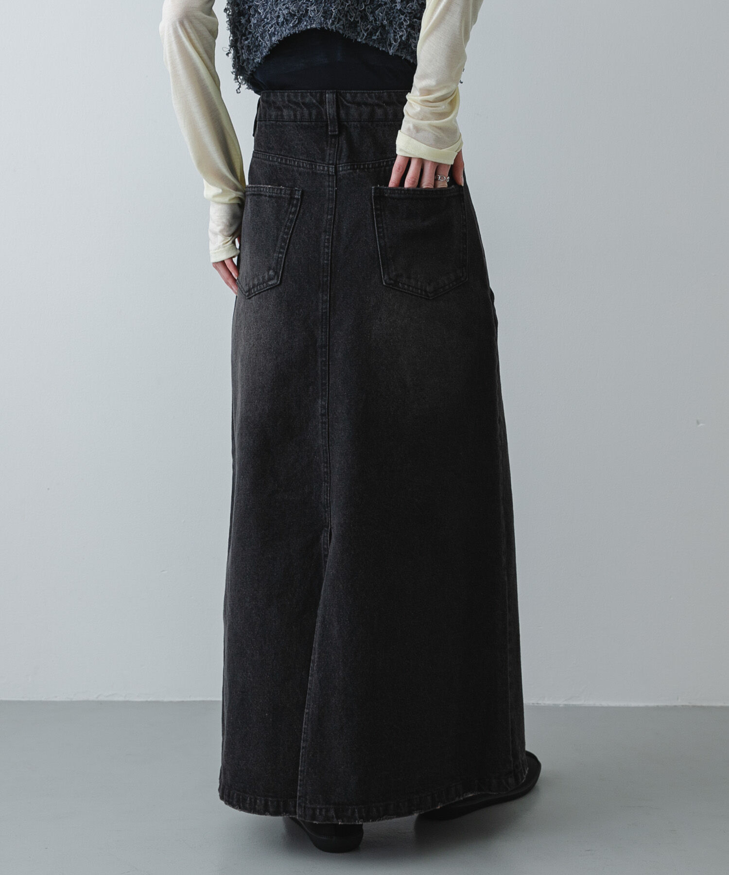 SENSE OF PLACE by URBAN RESEARCH「セミフレアデニムスカート」|スカート|