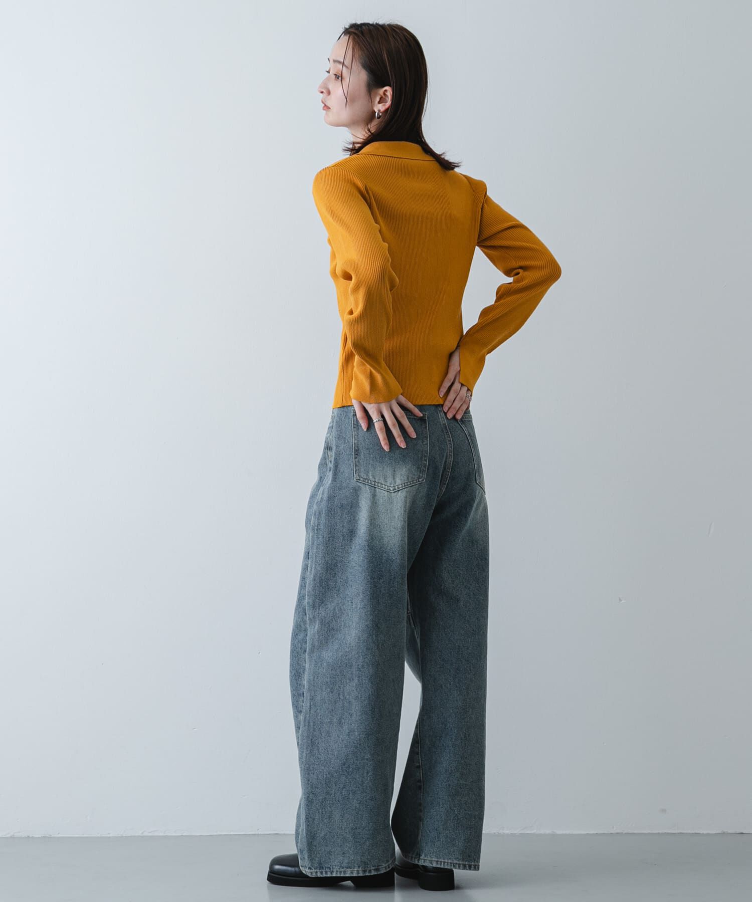 SENSE OF PLACE by URBAN RESEARCH「『一部WEB限定ｶﾗｰ』『洗濯可』ﾒﾀﾙﾎﾞﾀﾝｴﾘﾂｷｺﾝﾊﾟｸﾄｶ 」|カーディガン|