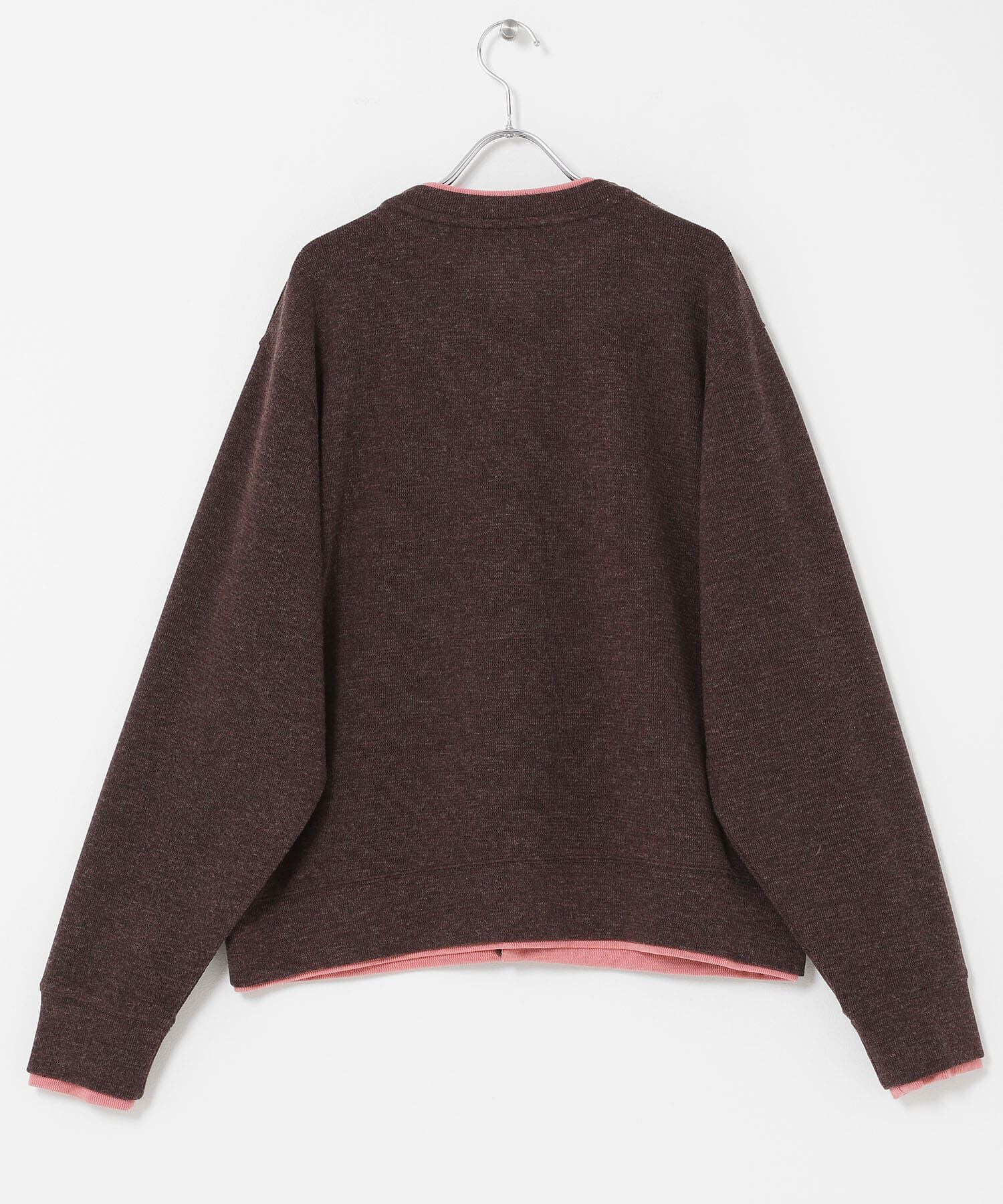 SENSE OF PLACE by URBAN RESEARCH「フェイクレイヤードクルーネックカーディガン」|カーディガン|