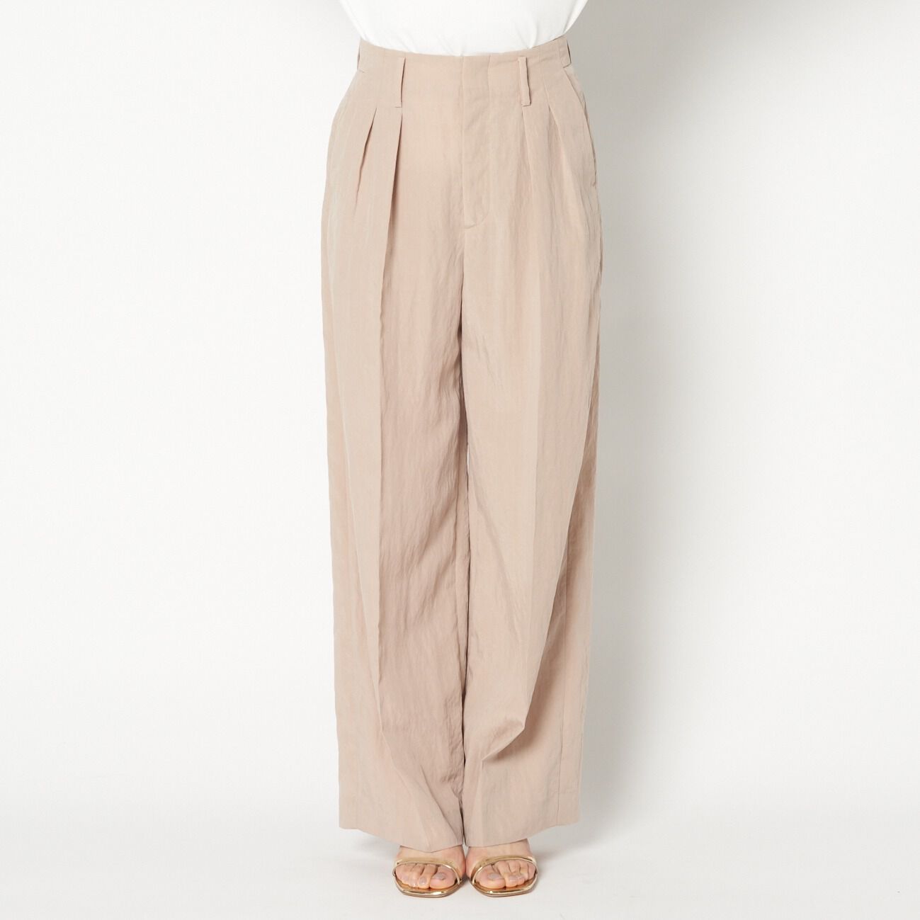 HELIOPOLE「HELIOPOLE VINTAGE POPLIN STRAIGHT PANTs」|チノ|