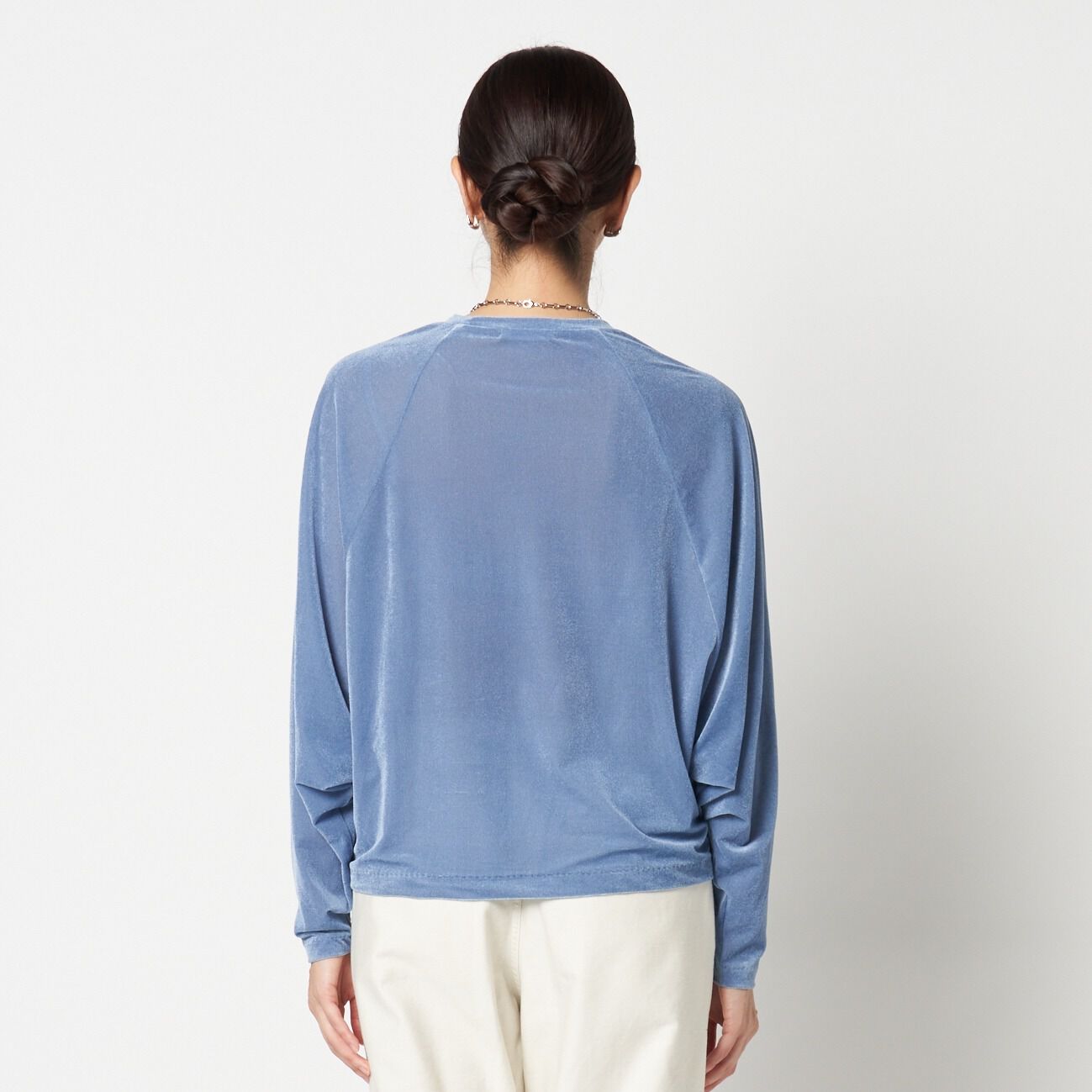 HELIOPOLE「HELIOPOLE VELOUR RAGLAN SLEEVE PULLOVER」|Tシャツ・カットソー|