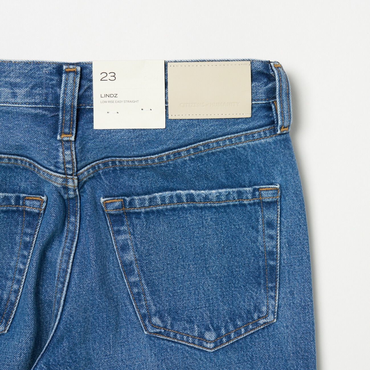  「CITIZENS OF HUMANITY LINDZ LOW RISE EASY STRAIGHT」|チノ|
