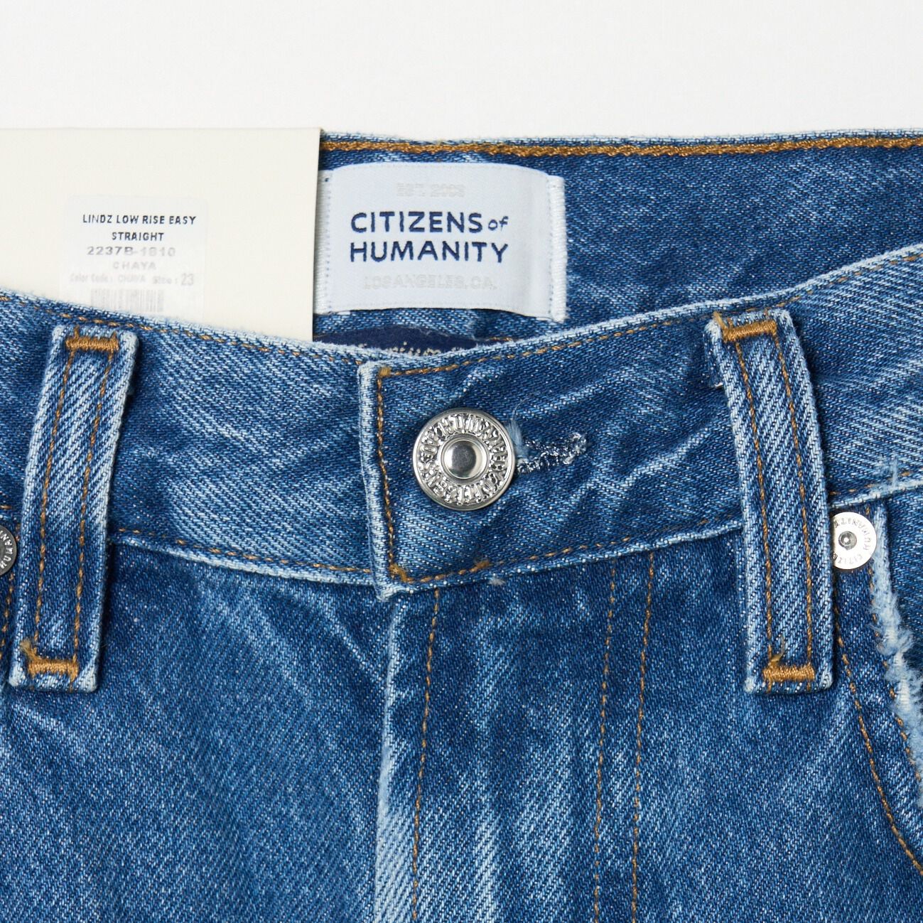  「CITIZENS OF HUMANITY LINDZ LOW RISE EASY STRAIGHT」|チノ|