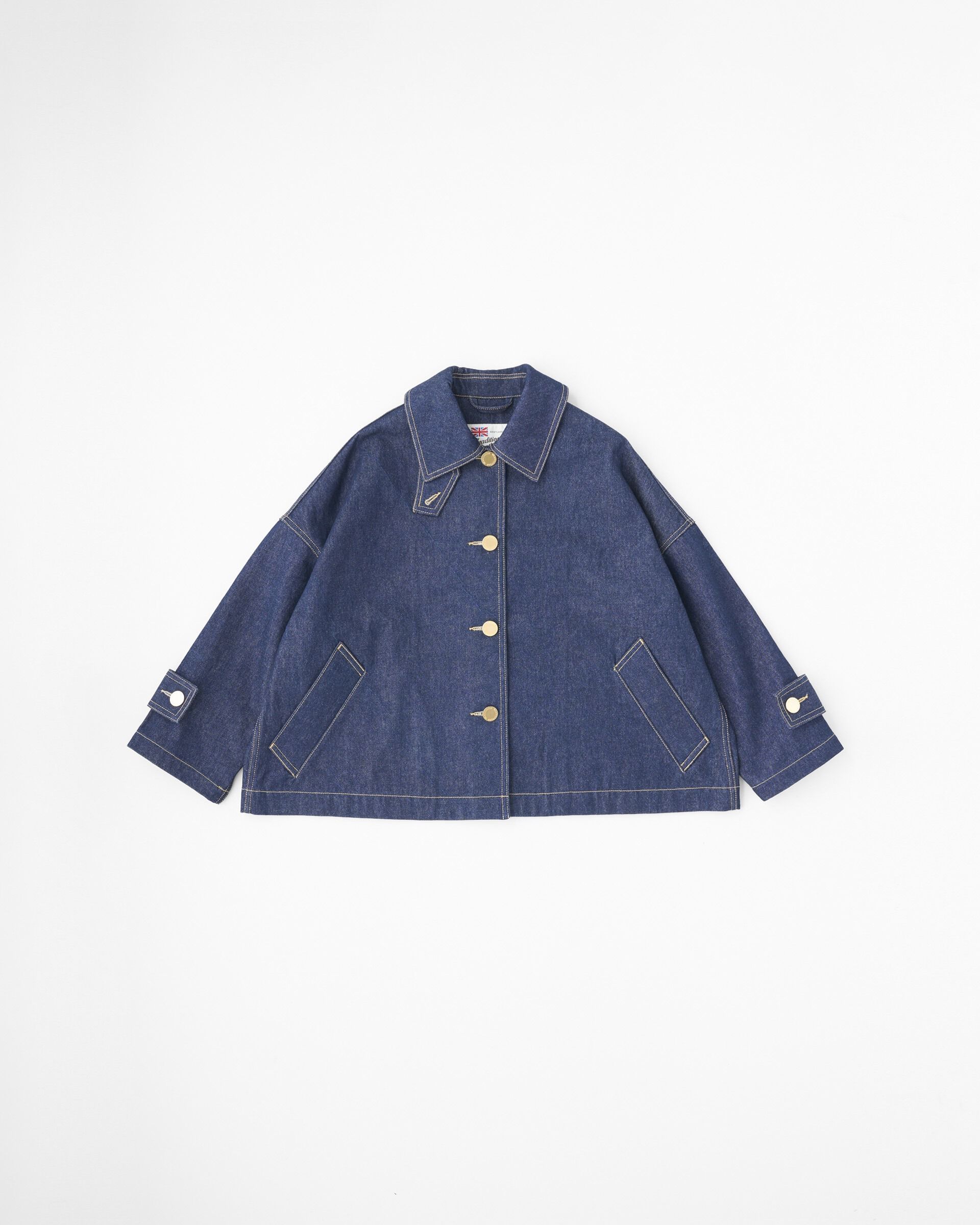 Traditional Weatherwear「MALTON BUTTON THROUGH SHORT DENIM」|その他|ｲﾝﾃﾞｨｺﾞﾜﾝｳｫｯｼｭ