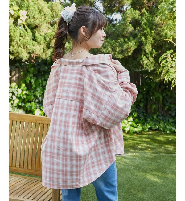  「2wayミディチェックシャツ」|シャツ・ブラウス|