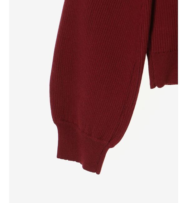  「ビジューリボンオフショルニット」|ニット・セーター|