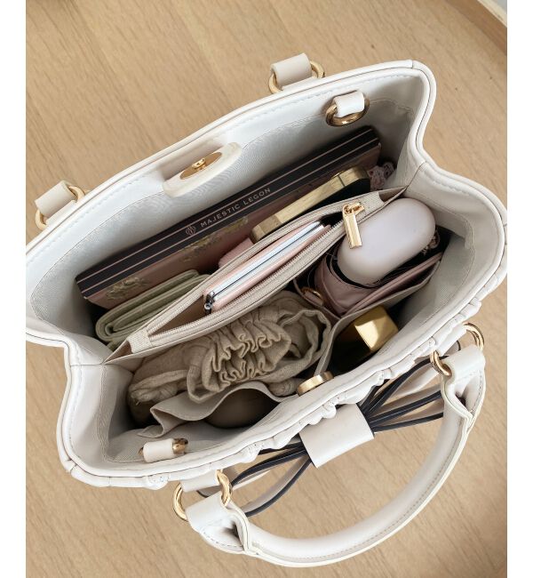  「クラシカルスクエアリボンバッグ」|ショルダー・メッセンジャー|