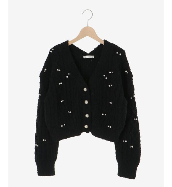  「ビジューマシュマロカーディガン」|カーディガン|