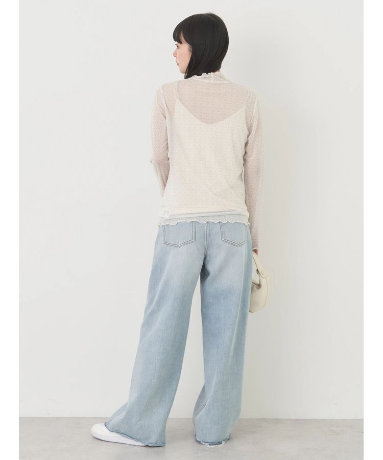 earth music&ecology「アソート柄シアーインナー」|インナー|