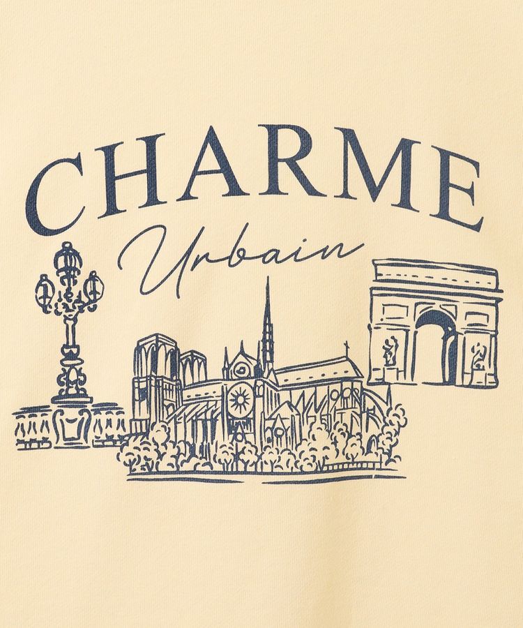 earth music&ecology「ウラケプリントプルオーバー」|スウェット・ジャージ|