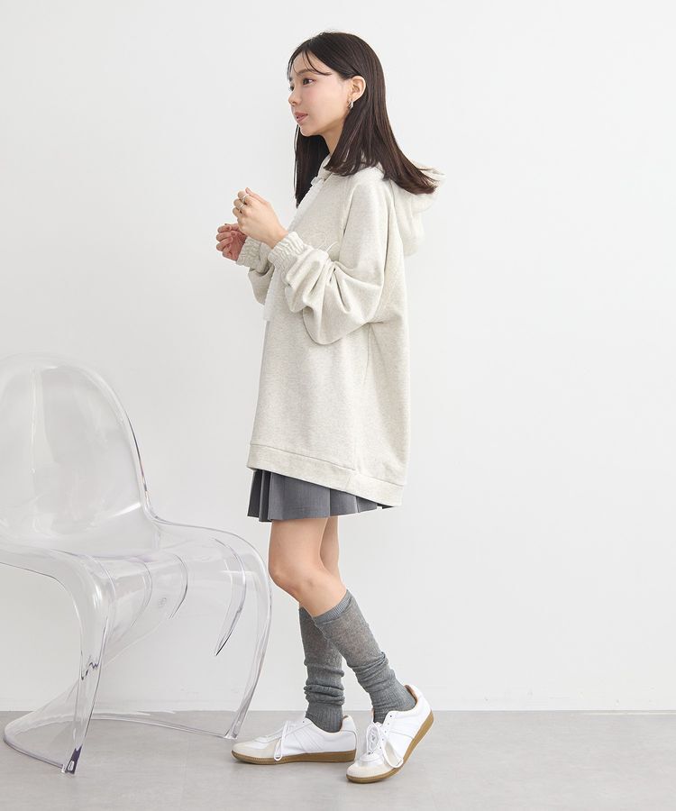 earth music&ecology「Floweryパーカー」|スウェット・ジャージ|