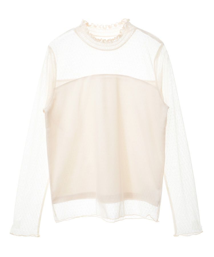 earth music&ecology「ドットチュールドッキングプルオーバー」|Tシャツ・カットソー|