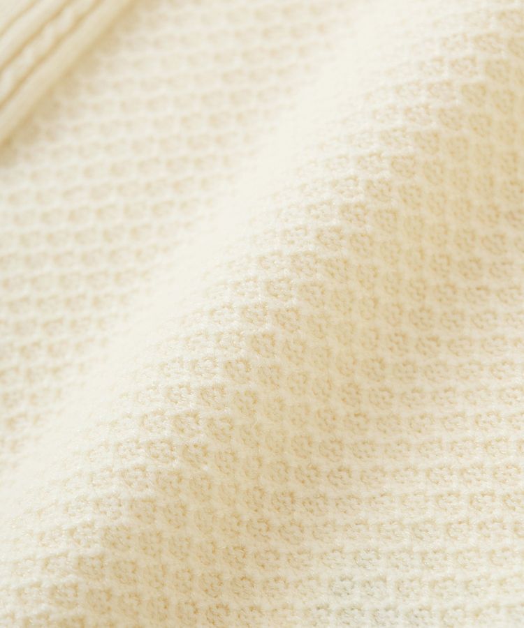 earth music&ecology「パールボタンショートニットカーディガン」|カーディガン|