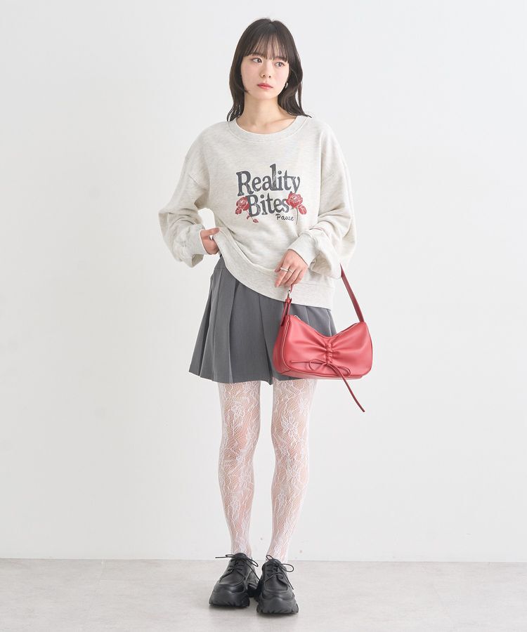 earth music&ecology「ローズ&times;ロゴグラフィックスウェット」|スウェット・ジャージ|