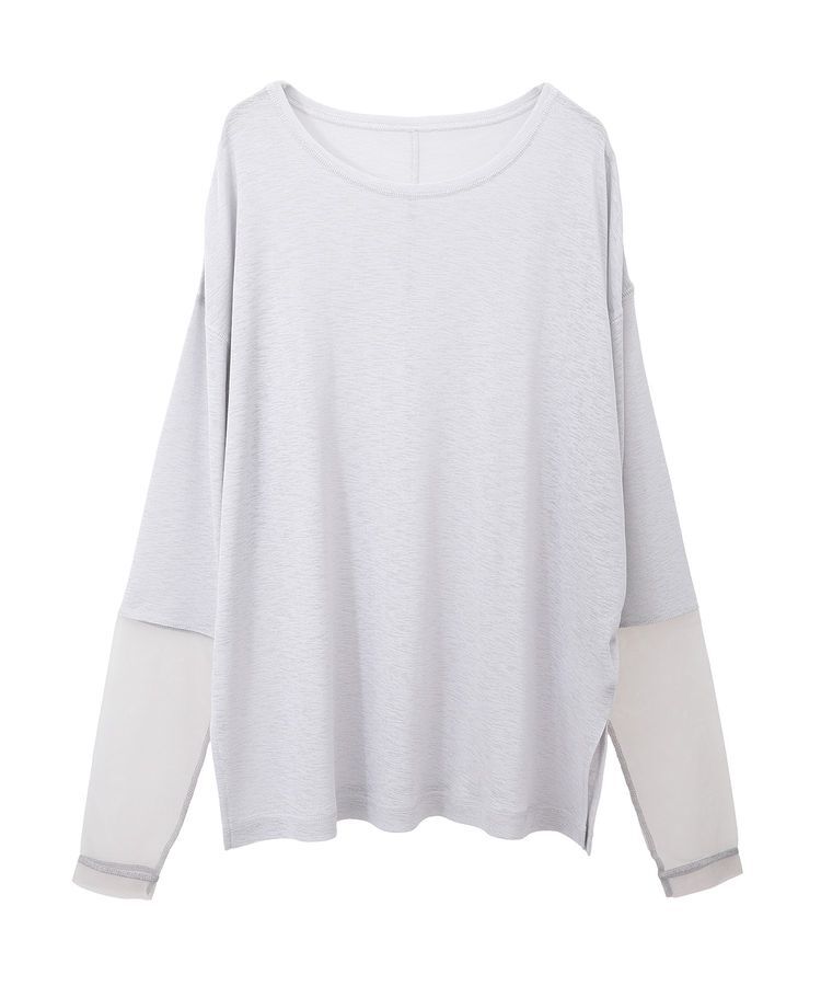 earth music&ecology「ラメシアースリーブプルオーバー」|Tシャツ・カットソー|