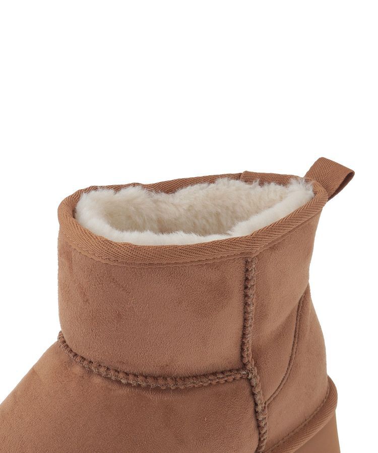 earth music&ecology「ORiental TRaffic ムートンタッチブーツ」|ショートブーツ|