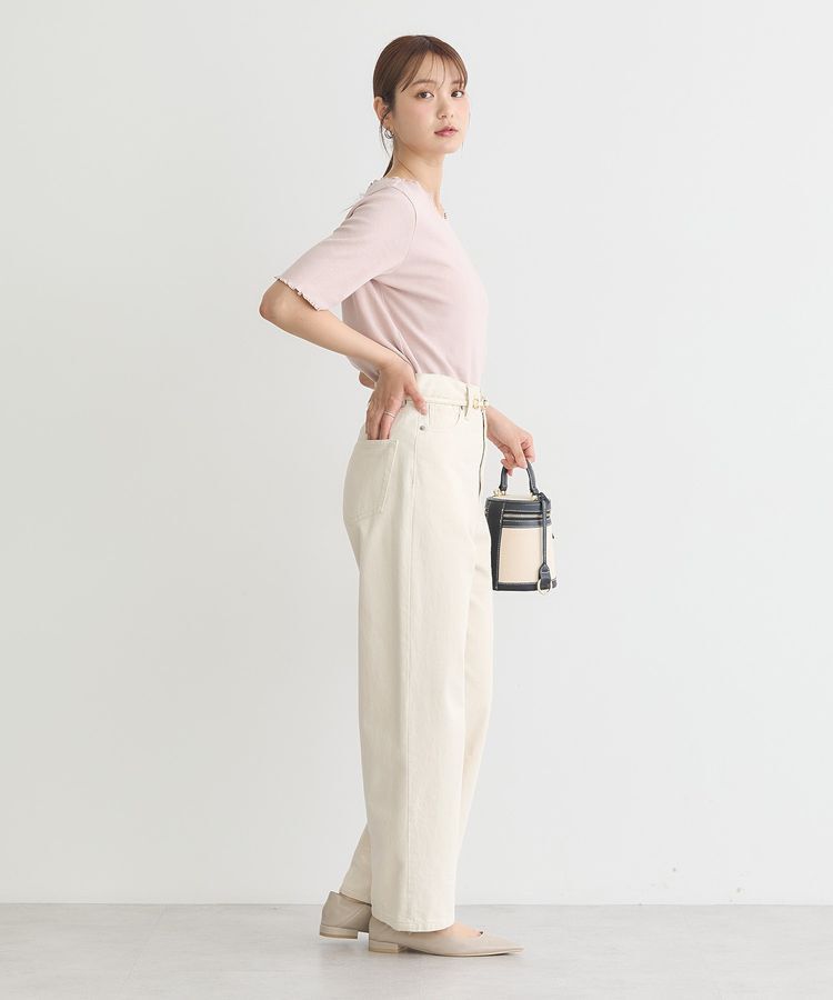 earth music&ecology「リブメロープルオーバー」|Tシャツ・カットソー|