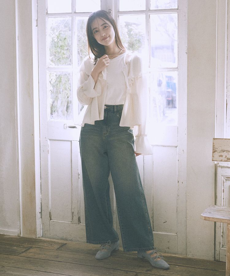 earth music&ecology「Wリボンパンプス」|パンプス|