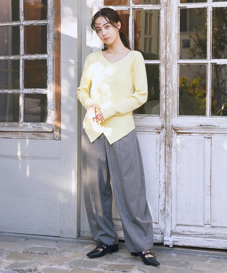 earth music&ecology「Wリボンパンプス」|パンプス|