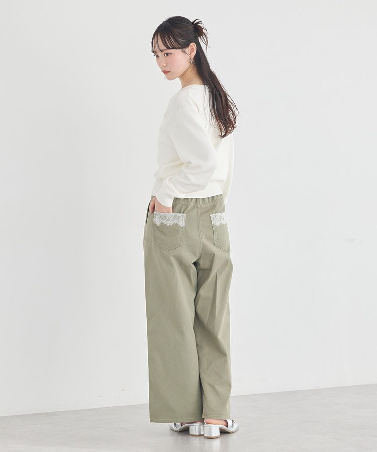 earth music&ecology「ポケットレースカラーパンツ」|その他|