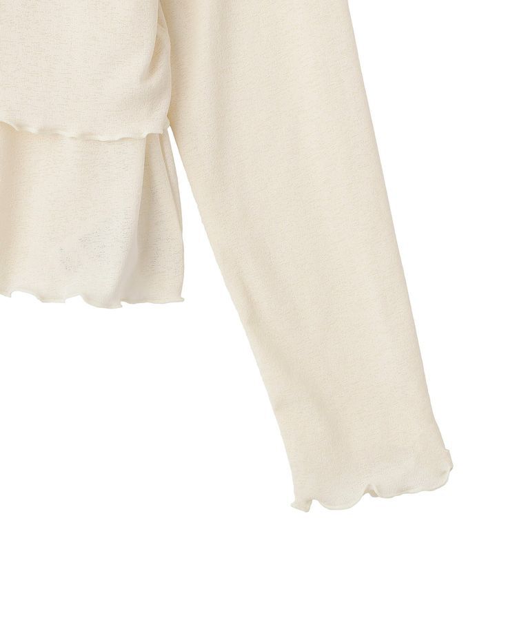 earth music&ecology「【SET2点】ツイストキャミレイヤードカットソー」|Tシャツ・カットソー|