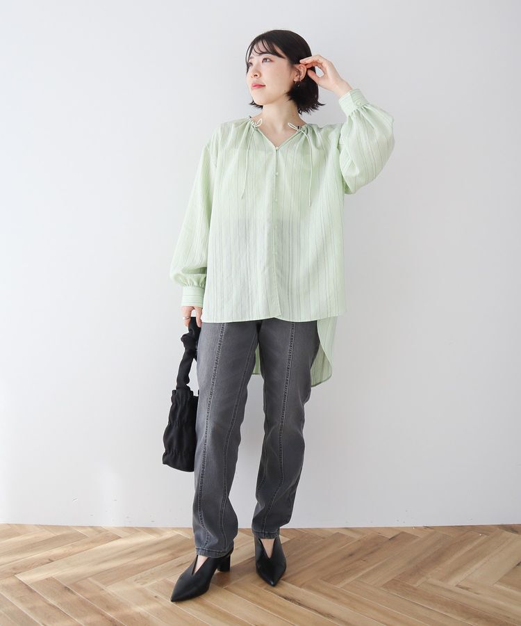 Green Parks「andmikka.シャーリングミニトート」|トートバッグ|