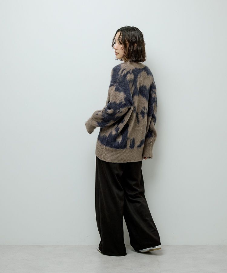 Green Parks「アニマル柄カーディガン」|カーディガン|