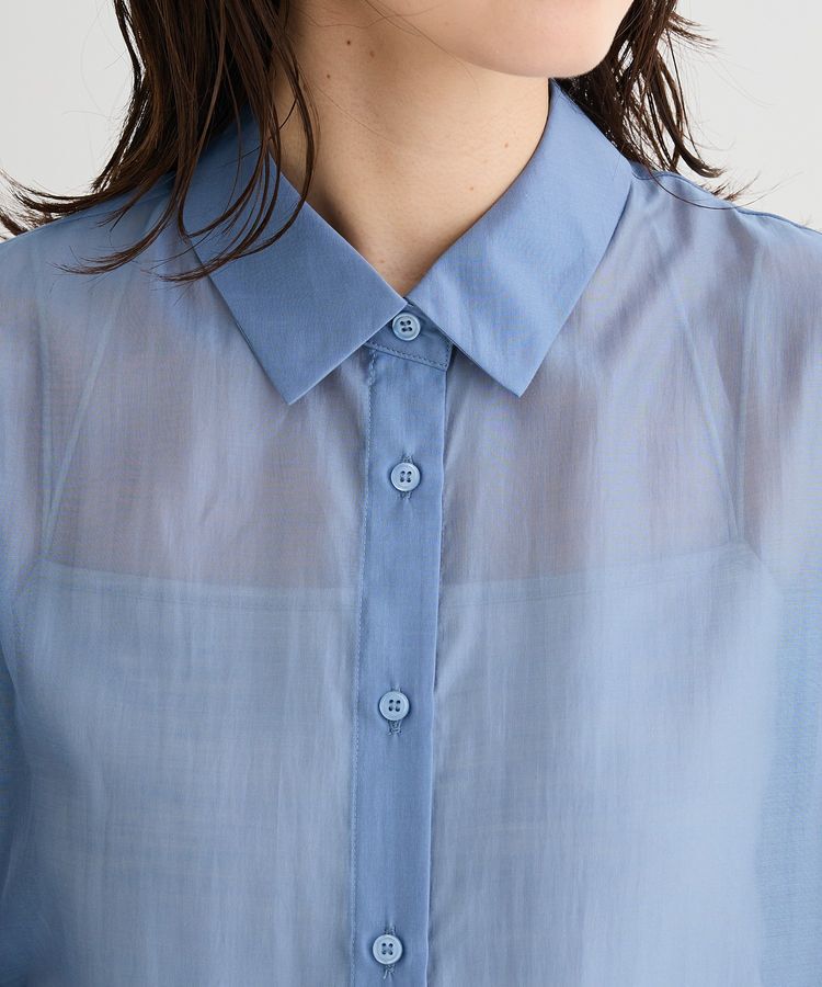 Green Parks「【WEB限定】SET2点フリルビスチェ+シャツチュニックⅡ」|シャツ・ブラウス|