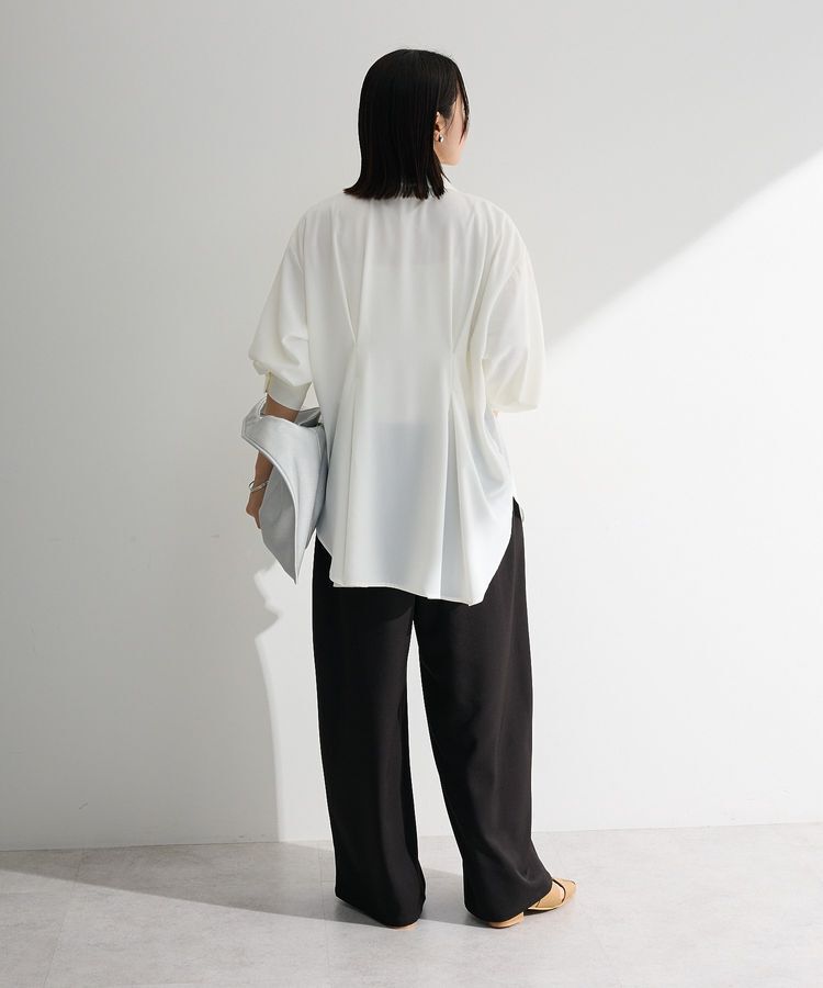 Green Parks「ウエストタックシャツチュニック」|シャツ・ブラウス|