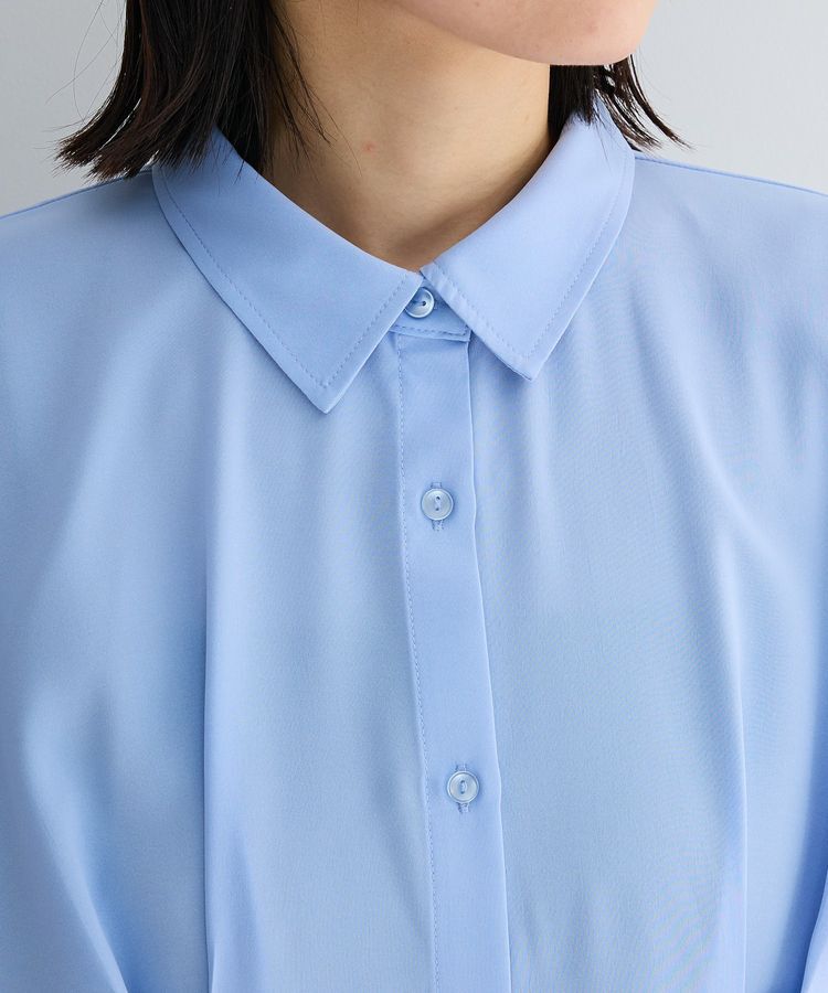 Green Parks「ウエストタックシャツチュニック」|シャツ・ブラウス|