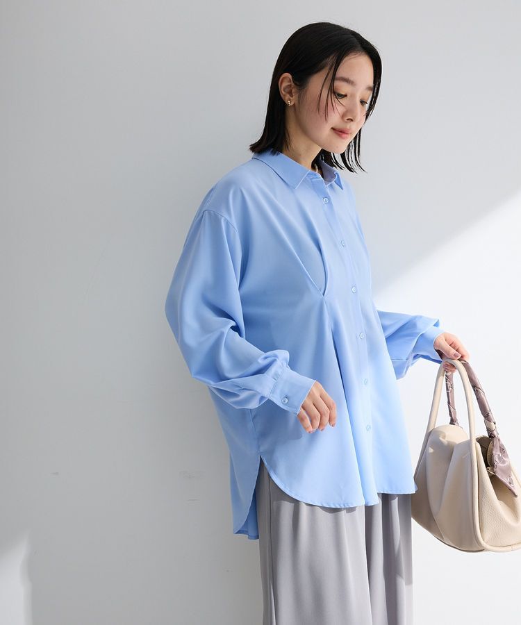 Green Parks「ウエストタックシャツチュニック」|シャツ・ブラウス|Sax