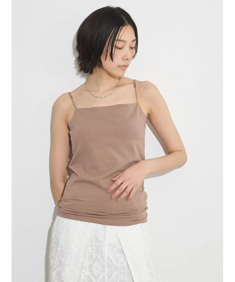 GARAGE OF GOOD CLOTHING「カップインキャミソール」|インナー|Mocha