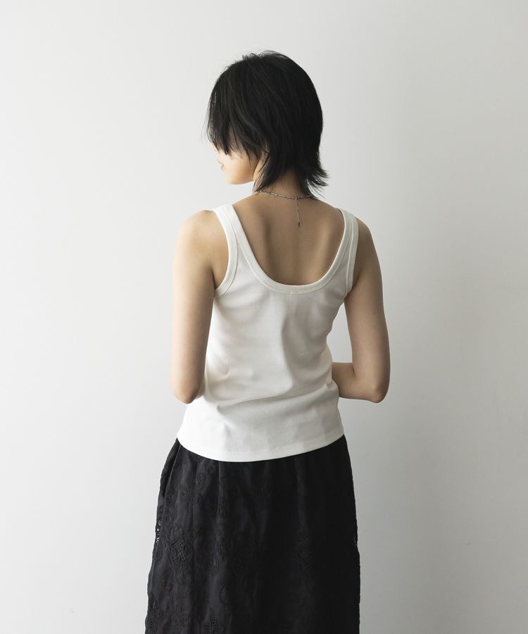 GARAGE OF GOOD CLOTHING「【日本製】FANCTIONALフライスUネックタンクトップ」|インナー|