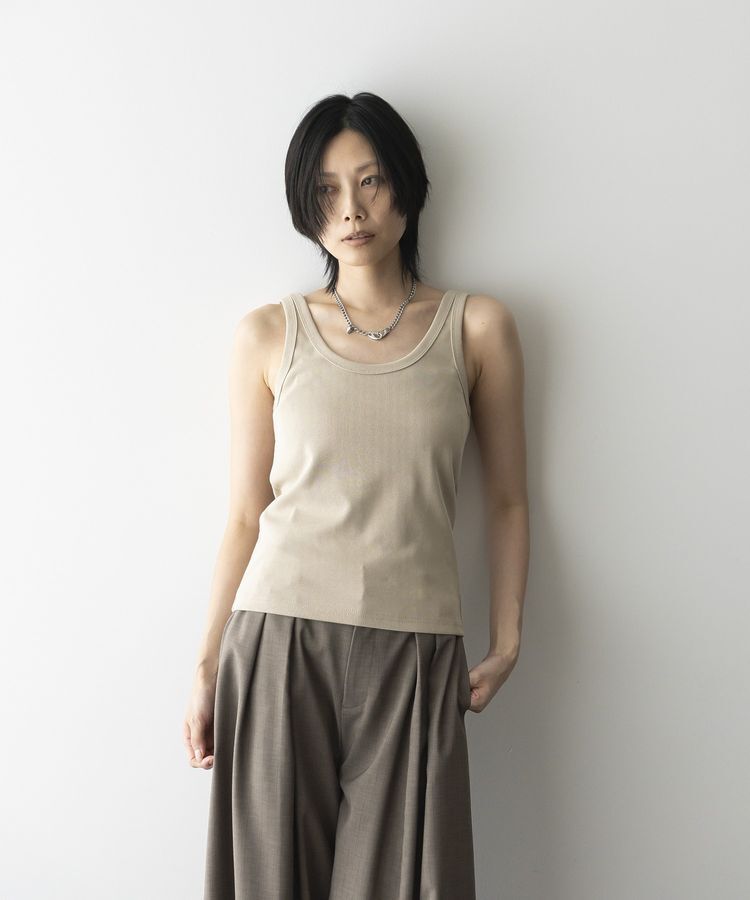 GARAGE OF GOOD CLOTHING「【日本製】FANCTIONALフライスUネックタンクトップ」|インナー|
