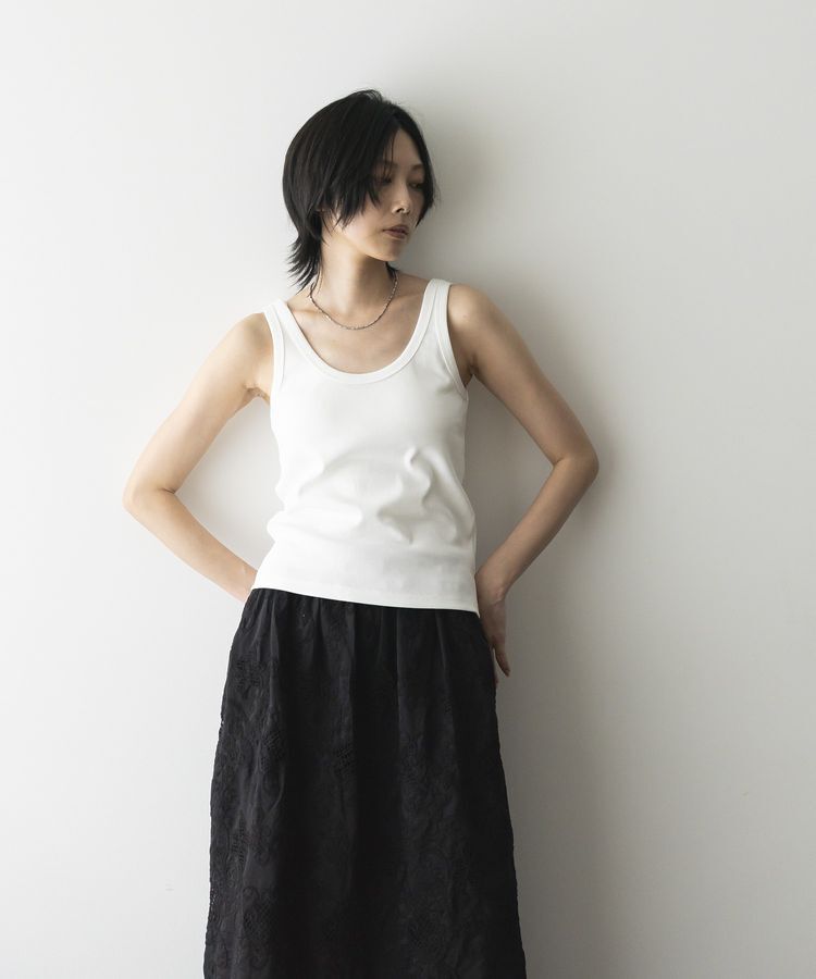 GARAGE OF GOOD CLOTHING「【日本製】FANCTIONALフライスUネックタンクトップ」|インナー|