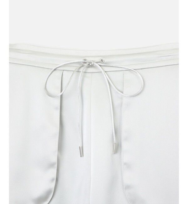 allureville「【セットアップ対応可能】シルキーサテンイージーパンツ」|チノ|