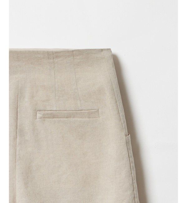 allureville「リネン/ポリエステルハイライズショートパンツ」|その他|