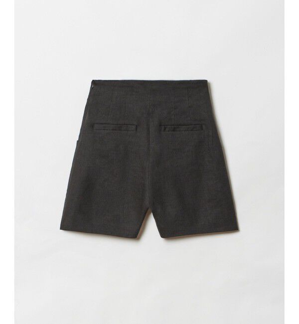 allureville「リネン/ポリエステルハイライズショートパンツ」|その他|